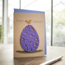 Saatstecker Grußkarte - Frohe Ostern