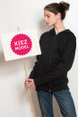 Männer Zip-Hoodie black