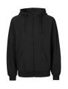 Männer Zip-Hoodie black