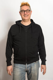 Männer Zip-Hoodie black M