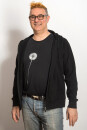Männer Zip-Hoodie black M