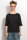 Half Sleeve T-Shirt Hanf schwarz