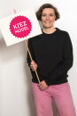 Unisex Sweatshirt, schwarz