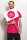 Männer Fit-T-Shirt, pink