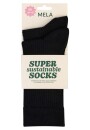 Socken Rippstrick 2er Pack schwarz 39-42