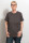 Männer Fit T-Shirt charcoal