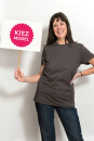 Männer Fit T-Shirt charcoal S