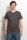 Männer Fit T-Shirt charcoal S