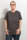 Männer Fit T-Shirt charcoal S