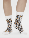 Bio-Socken White Leopard