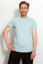 Männer Fit T-Shirt light blue