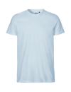Männer Fit T-Shirt light blue