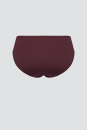 Mini Slip aus 100% Biobaumwolle burgund 38