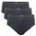 Slip 3-er-Pack Polly black L