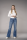 Filly Boot Cut High Waist Jeans, summerblue