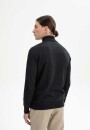 Feinstrick Rollkragen Pullover KANJA schwarz S