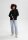 Strukturierter Strickpullover ISHANI schwarz