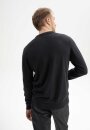Feinstrick Pullover HIMAL schwarz