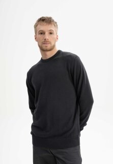Feinstrick Pullover HIMAL schwarz S