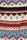 Damensocke Wolle Norwegermuster rot-blau-weiß