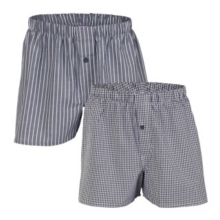Web-Boxer-Shorts GREGOR anthracite