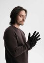 Strickhandschuhe RISHI schwarz vegan