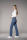 Nova Straight Jeans Medium Waist fashion blue