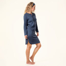 Unisex Retro-Nachthemd Dominique dark navy