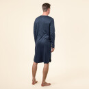Unisex Retro-Nachthemd Dominique dark navy
