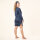 Unisex Retro-Nachthemd Dominique dark navy
