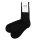 Stricksocken 100% Baumwolle ökoschwarz