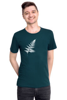 Bio- & Fairtrade-Männershirt Farn dunkelgrün