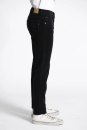 Finn Kordhose Slim Fit Mid Waist black