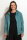 Frauen-Zip-Hoody aus fair gehandelter Biobaumwolle teal