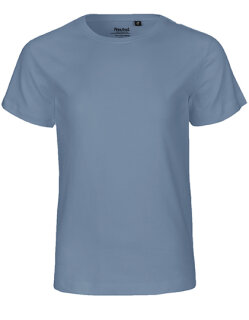Kids Unisex T-Shirt dusty indigo 128/134