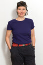 Frauen Fit T-Shirt purple