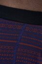 Herren Trunkshorts tibetrot-navy geometrisch