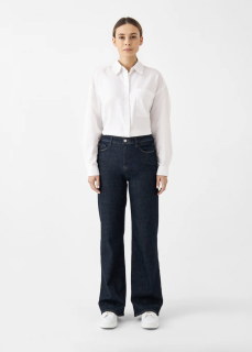 Dew Flared Soft Denim classic raw blue