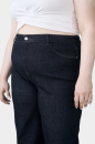 Dew Flared Soft Denim classic raw blue