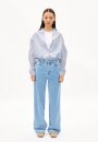 Enijaa Wide Leg High Waist Jeans horizon