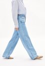 Enijaa Wide Leg High Waist Jeans horizon
