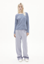 Longsleeve Xianaa lovely Stripes oatmilk-lapis blue L