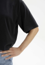 Cropped T-Shirt DESNA schwarz