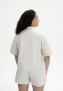 Pyjamahemd HANSIKA thymian-naturweiß gestreift