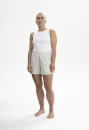 Pyjama Shorts VANIKA thymian-naturweiß gestreift