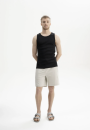 Geripptes Tanktop OSHIN schwarz