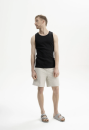Geripptes Tanktop OSHIN schwarz