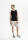 Geripptes Tanktop OSHIN schwarz