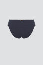 Mini Slip mit Spitze marine-melange