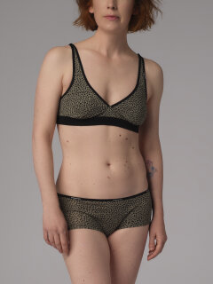 Bio-Panty olive bedruckt